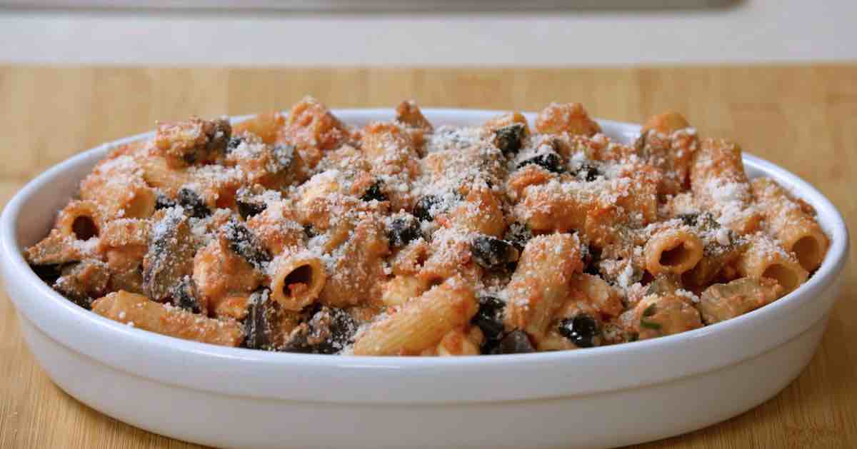 rigatoni pirofila