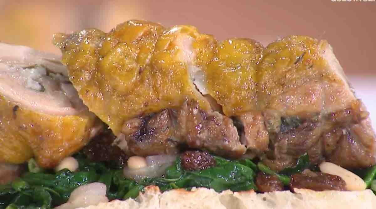 cosce di faraona ripiene