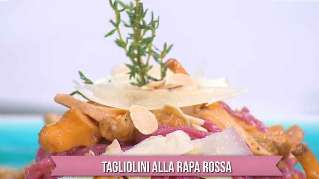 Tagliolini alla rapa rossa