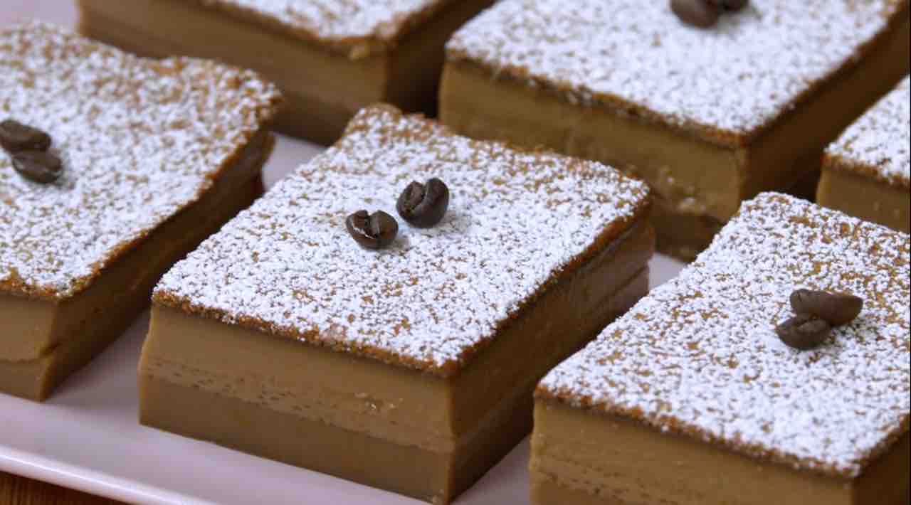 torta magica al caffè