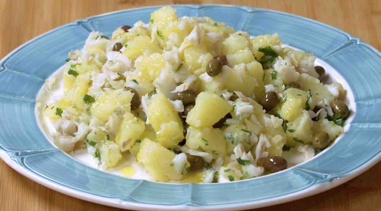 insalata di merluzzo e patate