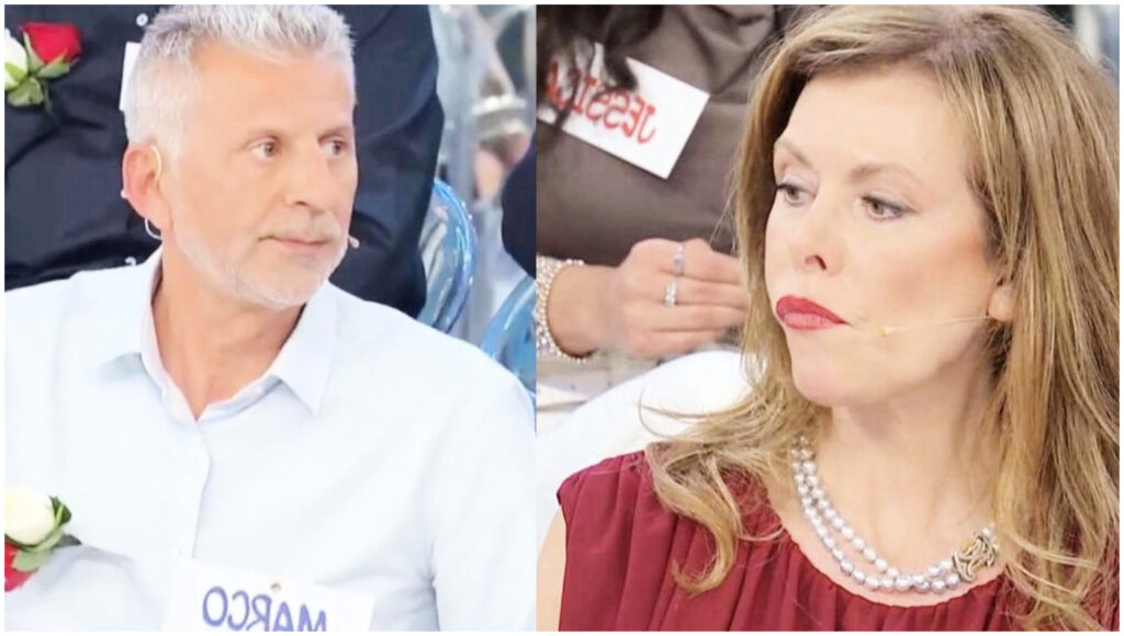 Uomini e donne, Cinzia travolta da emozioni contrastanti per la lettera d’amore di Marco