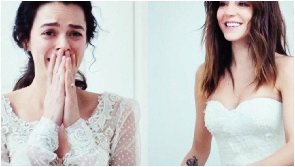 La forza di una donna finale emozionante: Bahar e Ceyda si commuovono in abito da sposa